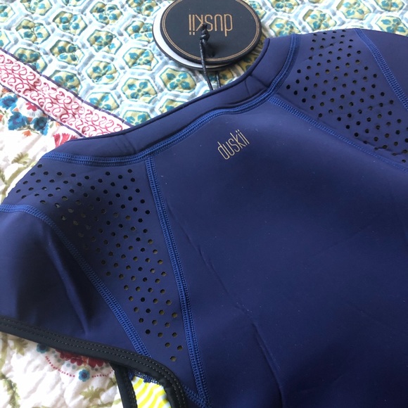 Duskii NEW 1mm Neoprene Surfsuit Swimsuit Ciara Blue M $285 - Picture 10 of 12